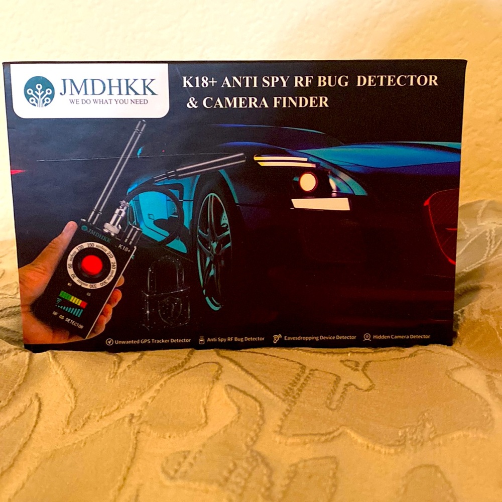JMDHKK K18+ anti spy rf bug detector & camera finder